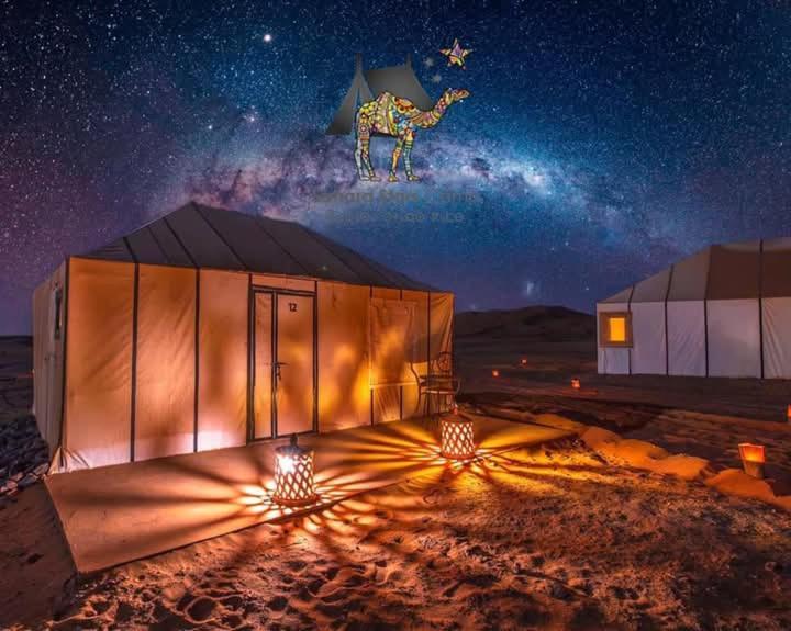 Bivouac Camel Trips Hotell Merzouga Exteriör bild