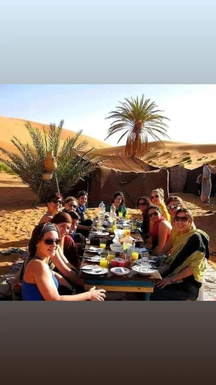 Bivouac Camel Trips Hotell Merzouga Exteriör bild