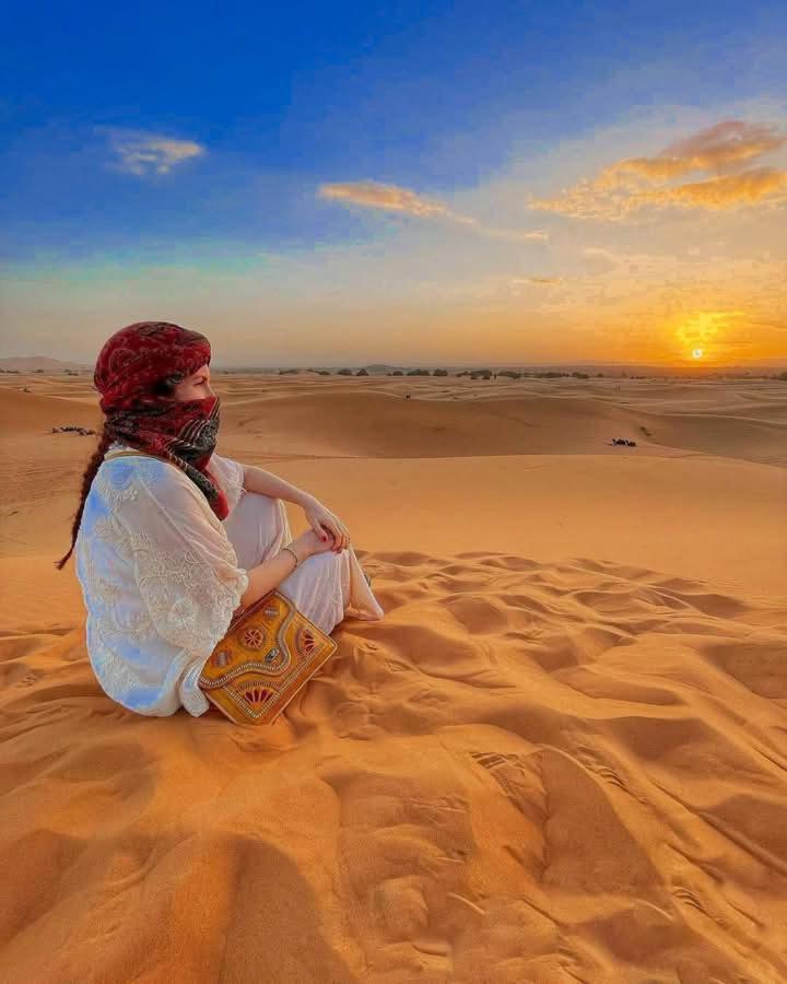 Bivouac Camel Trips Hotell Merzouga Exteriör bild
