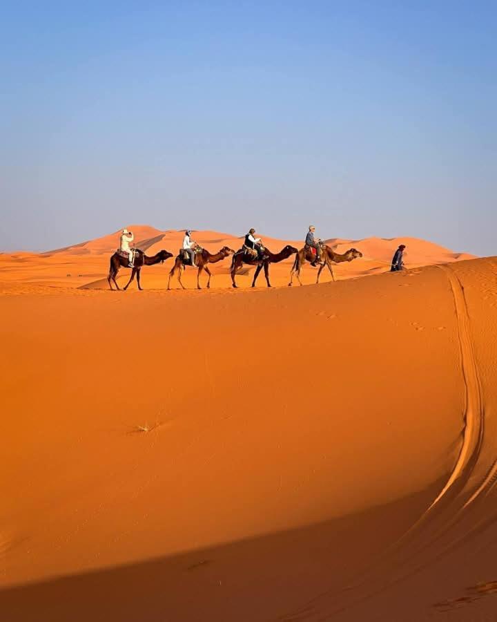 Bivouac Camel Trips Hotell Merzouga Exteriör bild