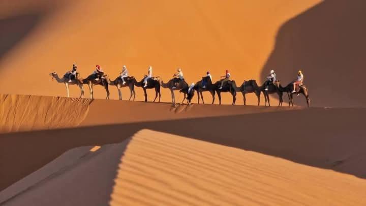 Bivouac Camel Trips Hotell Merzouga Exteriör bild